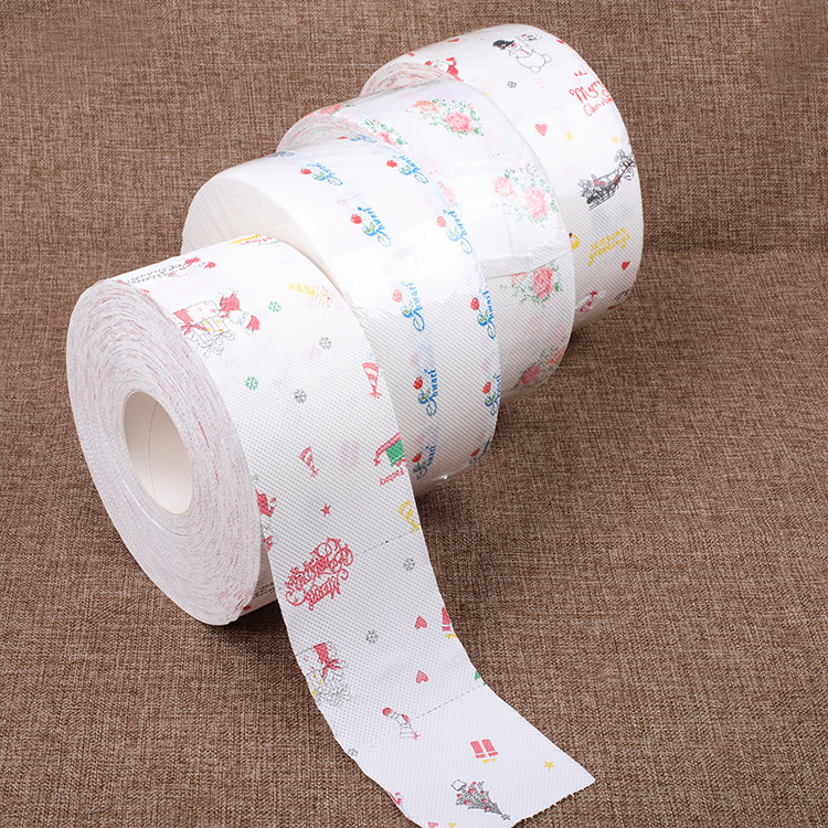 printed large toilet paper rolls